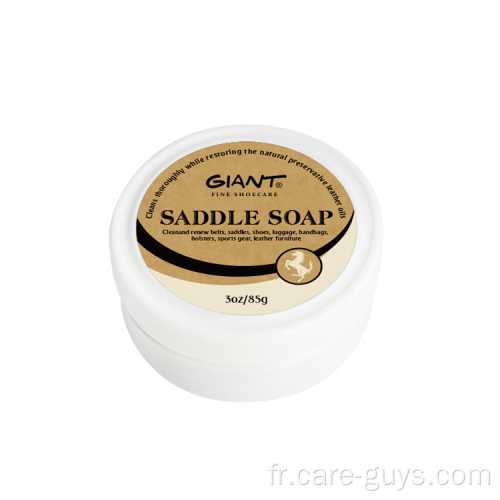 Savon à selle crème pour le nettoyant en cuir